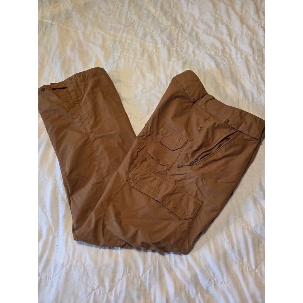 Volcom men's snow pants in a‎ brown or caramel color V-Line Science size M